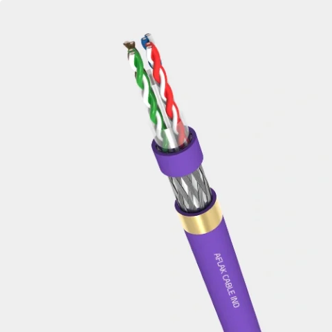 کابل شبکه CAT6 UTP روکش PVC افلاک